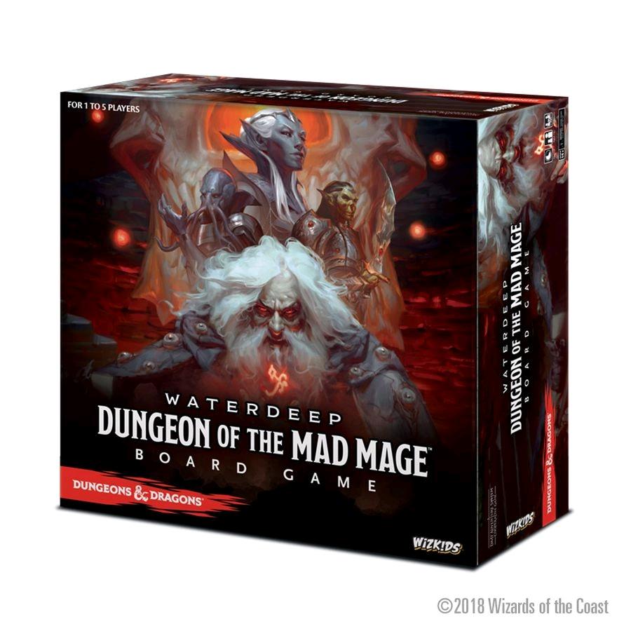 Dungeons & Dragons - Waterdeep Dungeon of the Mad Mage Board Game | Galaxy Games LLC
