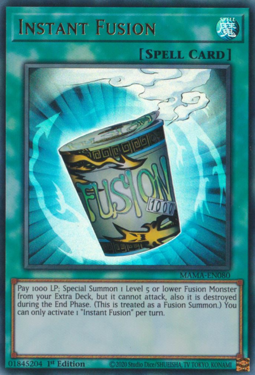 Instant Fusion [MAMA-EN080] Ultra Rare | Galaxy Games LLC