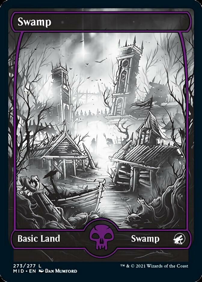 Swamp (273) [Innistrad: Midnight Hunt] | Galaxy Games LLC
