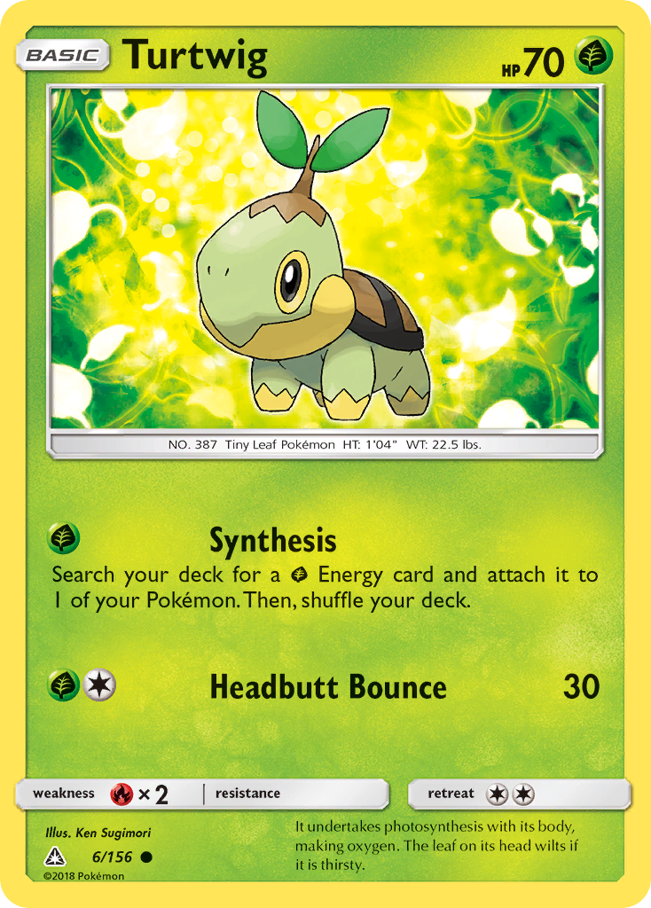 Turtwig (6/156) [Sun & Moon: Ultra Prism] | Galaxy Games LLC