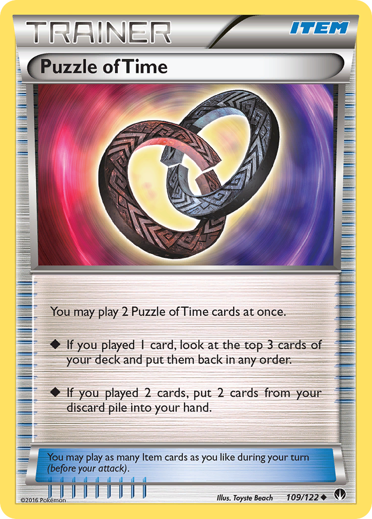 Puzzle of Time (109/122) [XY: BREAKpoint] | Galaxy Games LLC