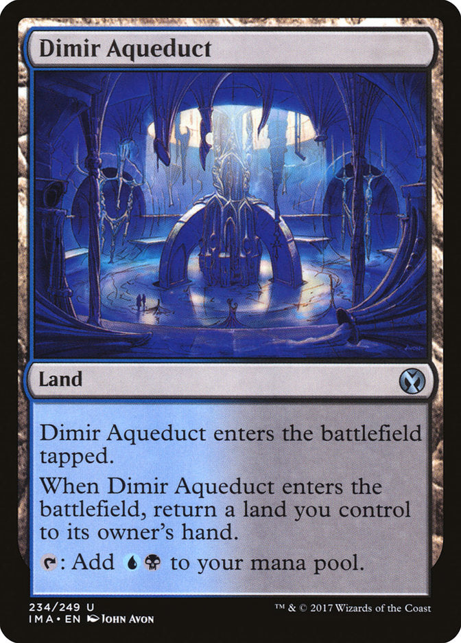 Dimir Aqueduct [Iconic Masters] | Galaxy Games LLC