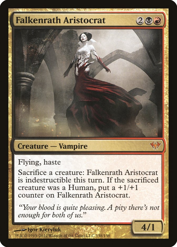 Falkenrath Aristocrat [Dark Ascension] | Galaxy Games LLC