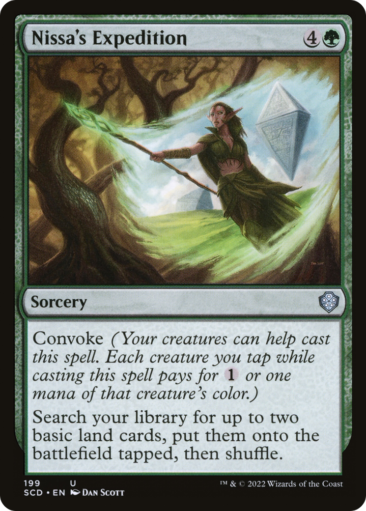 Nissa's Expedition [Starter Commander Decks] | Galaxy Games LLC