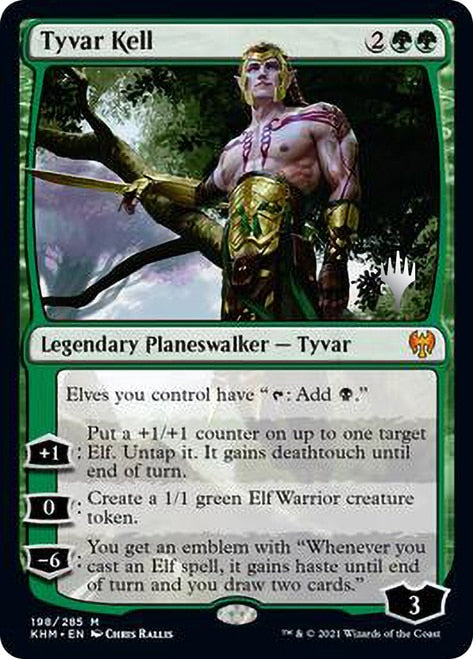 Tyvar Kell (Promo Pack) [Kaldheim Promos] | Galaxy Games LLC