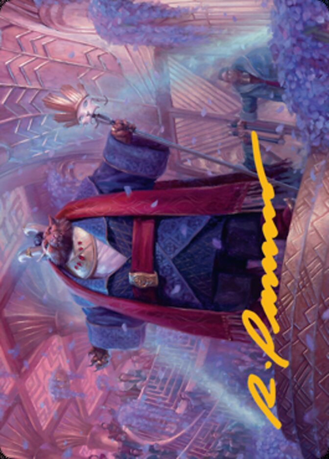 Jetmir, Nexus of Revels 1 Art Card (Gold-Stamped Signature) [Streets of New Capenna Art Series] | Galaxy Games LLC