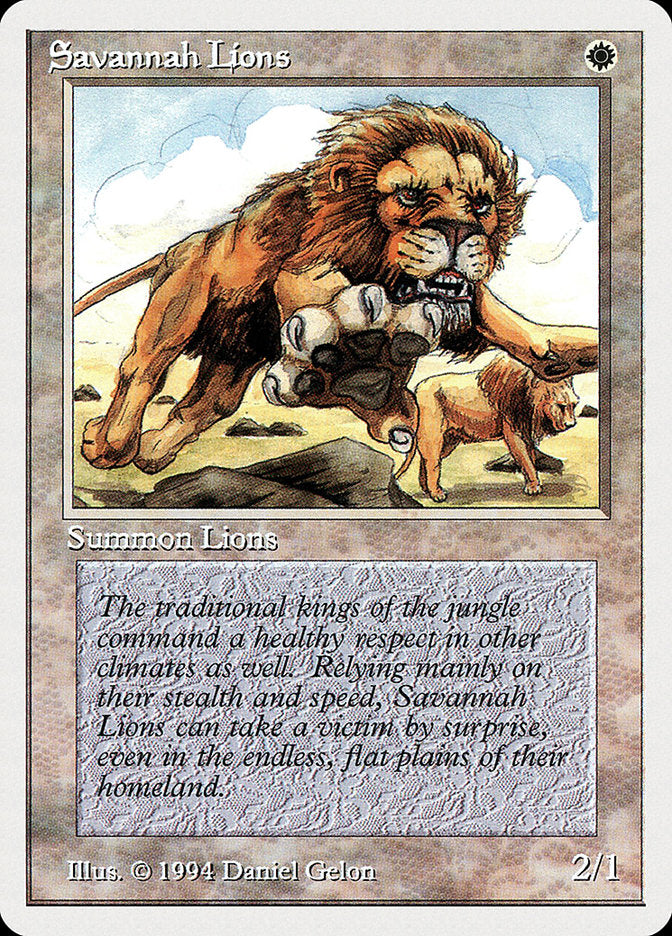 Savannah Lions [Summer Magic / Edgar] | Galaxy Games LLC