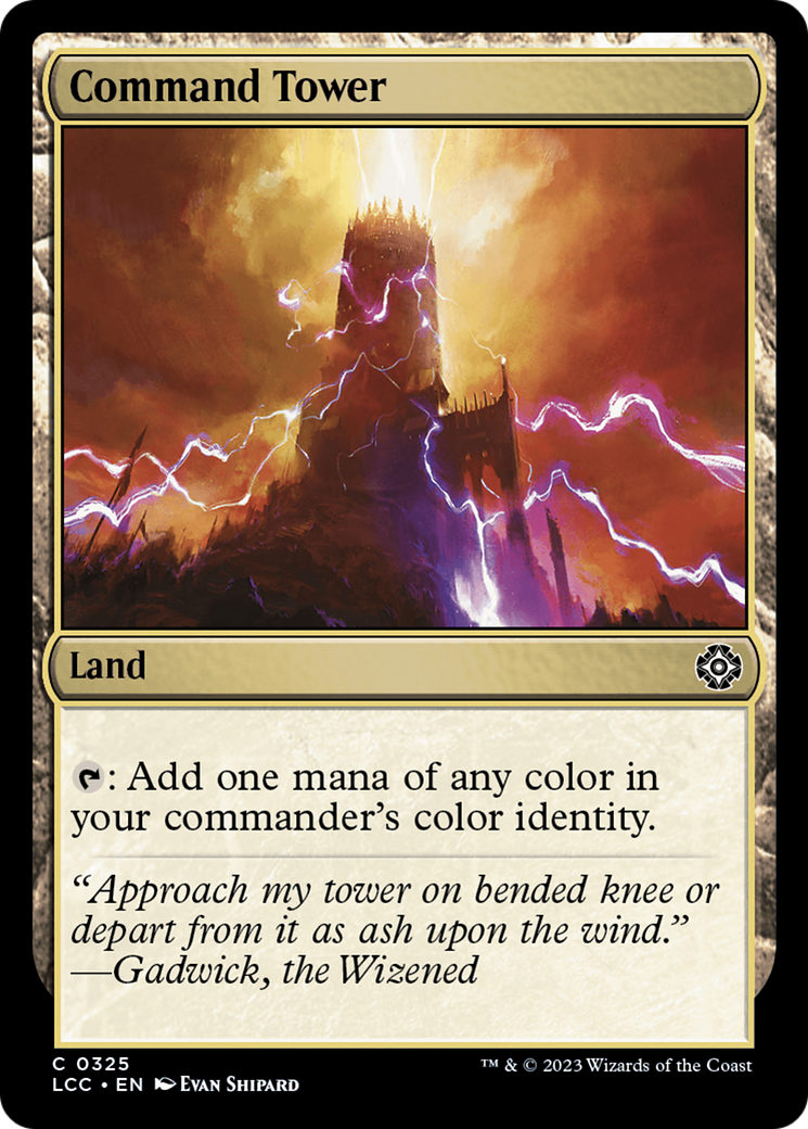 Command Tower [The Lost Caverns of Ixalan Commander] | Galaxy Games LLC