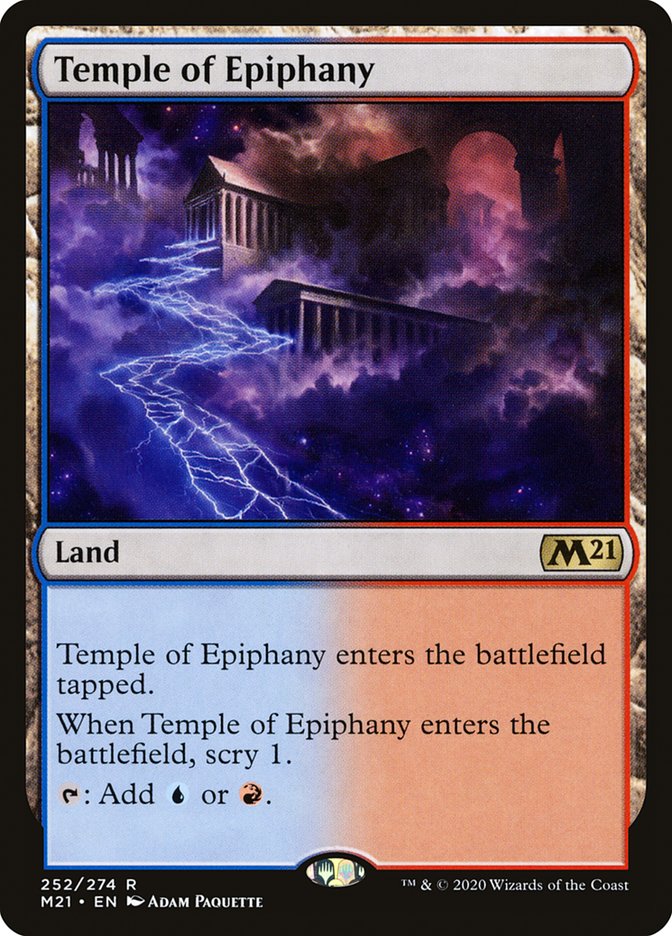 Temple of Epiphany [Core Set 2021] | Galaxy Games LLC