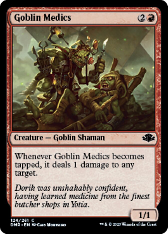 Goblin Medics [Dominaria Remastered] | Galaxy Games LLC