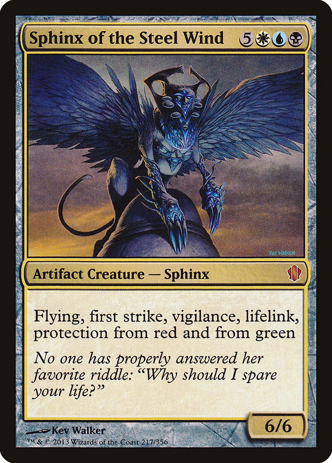 Sphinx of the Steel Wind [Commander 2013] | Galaxy Games LLC