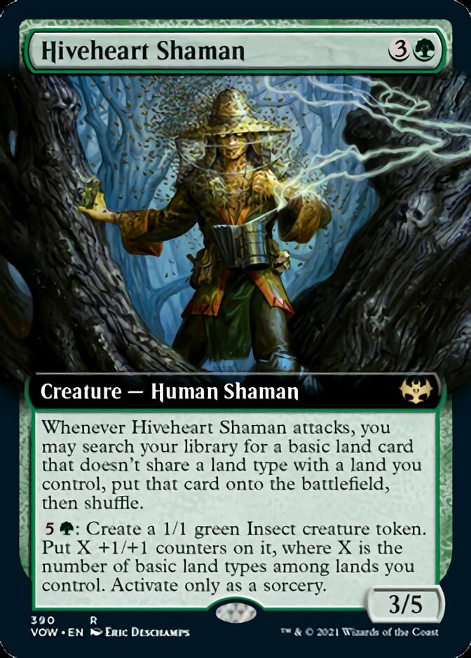 Hiveheart Shaman (Extended Art) [Innistrad: Crimson Vow] | Galaxy Games LLC