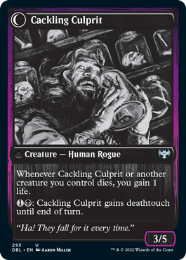 Panicked Bystander // Cackling Culprit [Innistrad: Double Feature] | Galaxy Games LLC