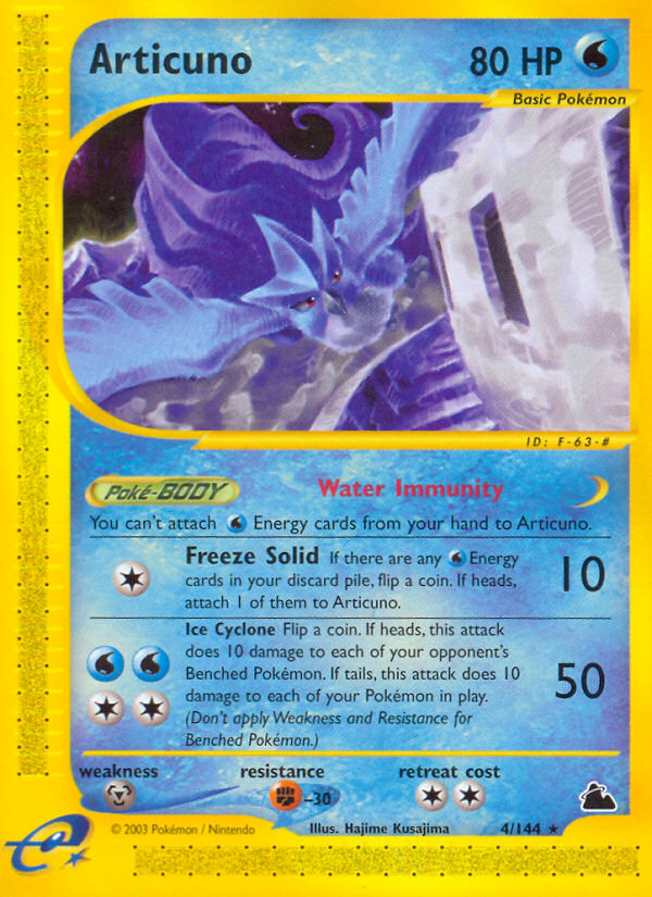 Articuno (4/144) [Skyridge] | Galaxy Games LLC