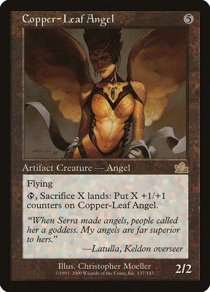 Copper-Leaf Angel [Prophecy] | Galaxy Games LLC