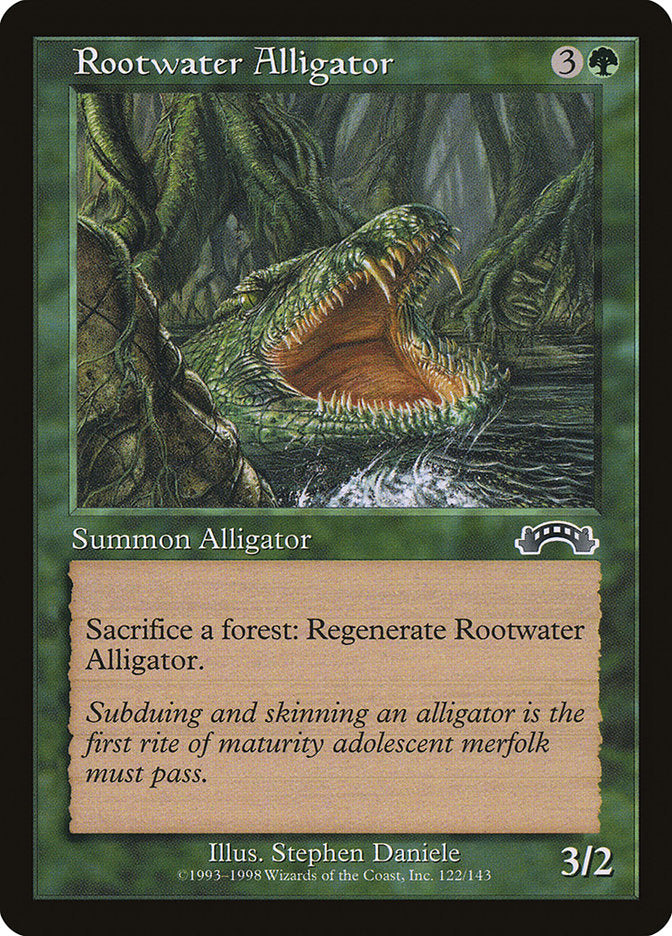 Rootwater Alligator [Exodus] | Galaxy Games LLC