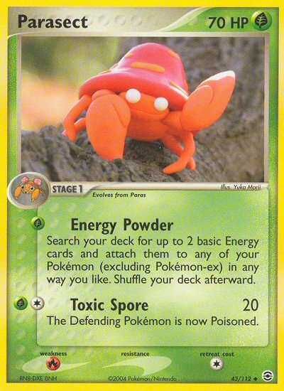 Parasect (43/112) [EX: FireRed & LeafGreen] | Galaxy Games LLC