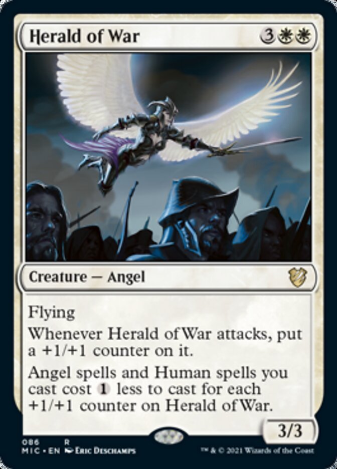 Herald of War [Innistrad: Midnight Hunt Commander] | Galaxy Games LLC