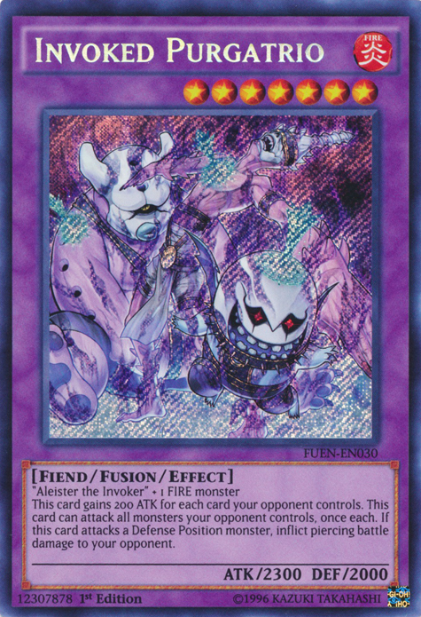 Invoked Purgatrio [FUEN-EN030] Secret Rare | Galaxy Games LLC