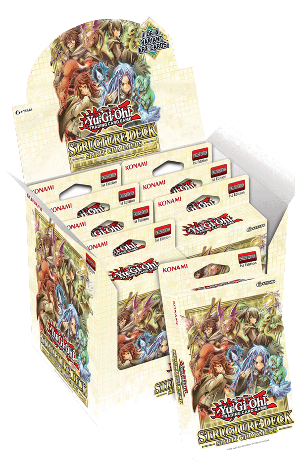 Spirit Charmers - Structure Deck Display (1st Edition) | Galaxy Games LLC