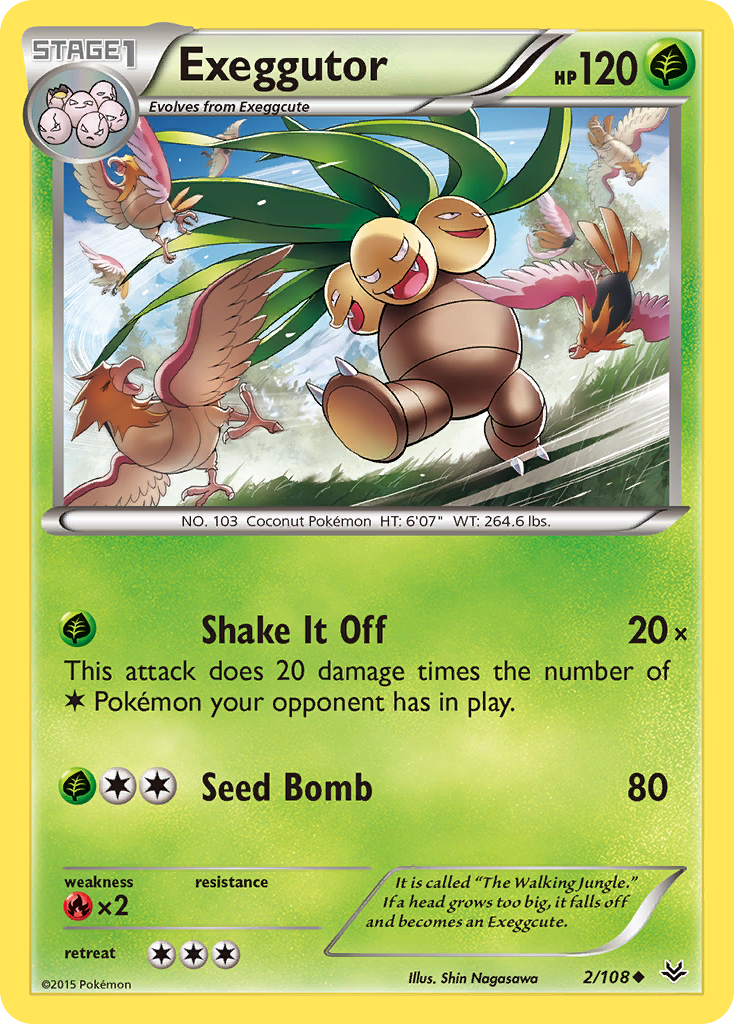 Exeggutor (2/108) [XY: Roaring Skies] | Galaxy Games LLC