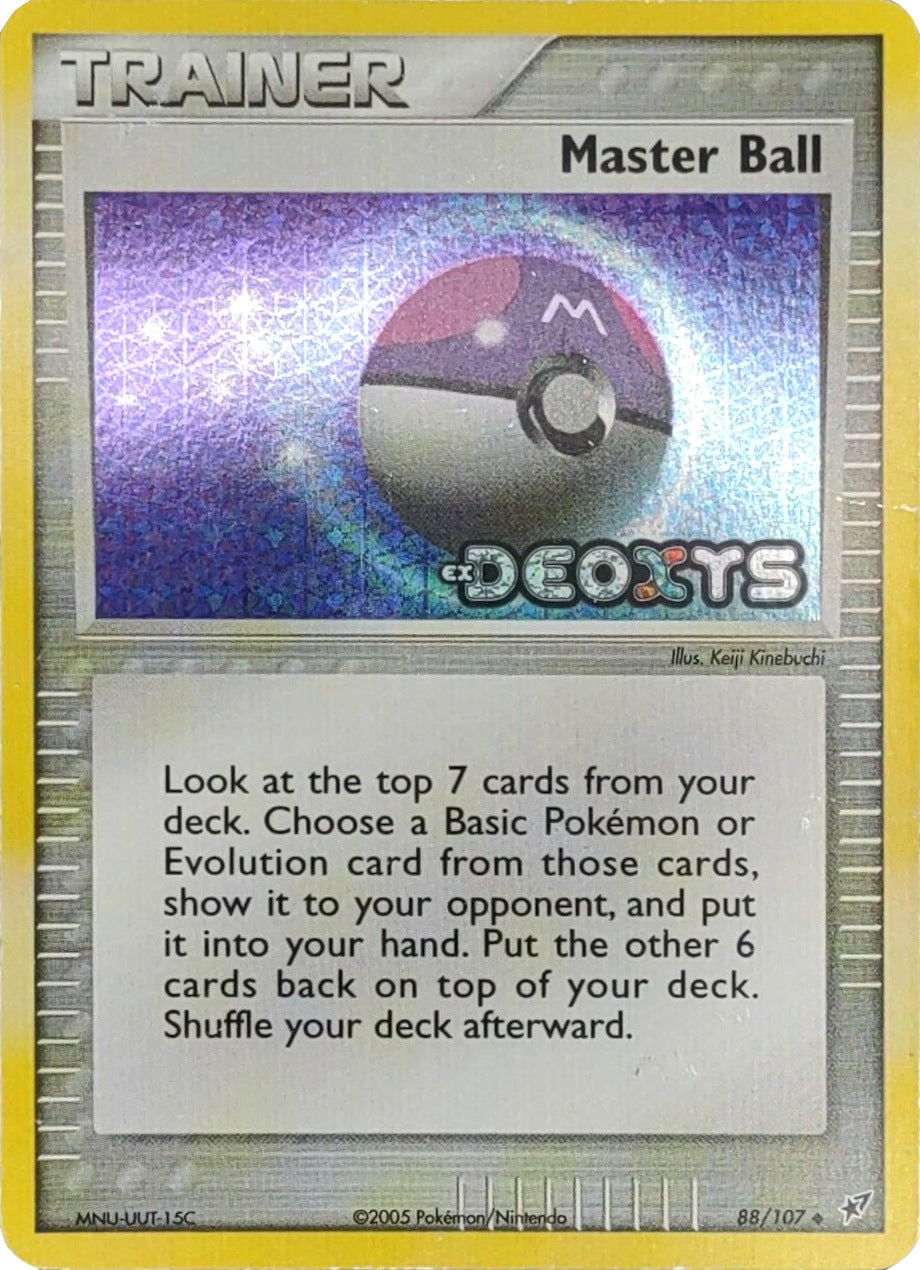 Master Ball (88/107) (Stamped) [EX: Deoxys] | Galaxy Games LLC