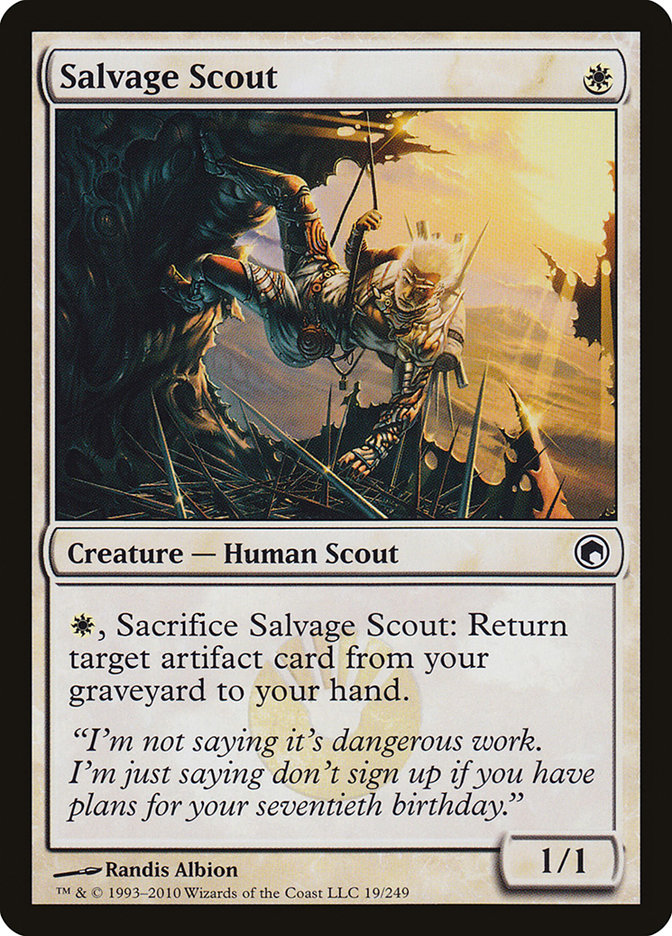 Salvage Scout [Scars of Mirrodin] | Galaxy Games LLC
