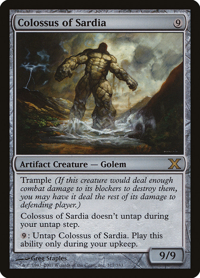 Colossus of Sardia [Tenth Edition] | Galaxy Games LLC