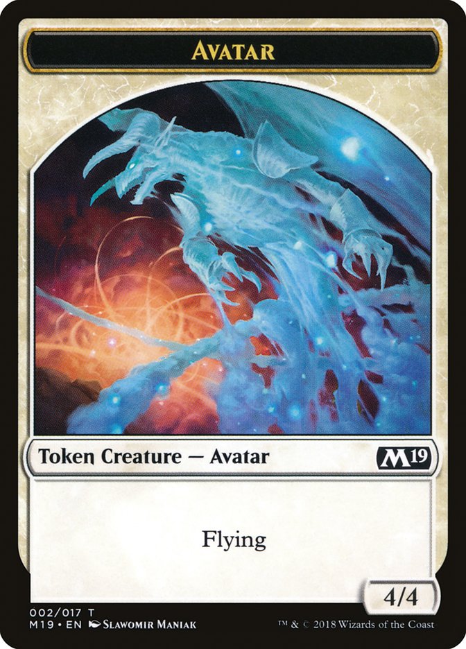 Avatar Token [Core Set 2019 Tokens] | Galaxy Games LLC