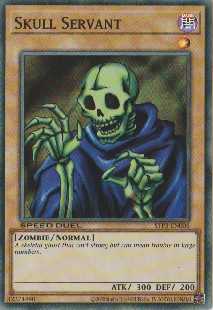 Skull Servant [STP3-EN006] Super Rare | Galaxy Games LLC