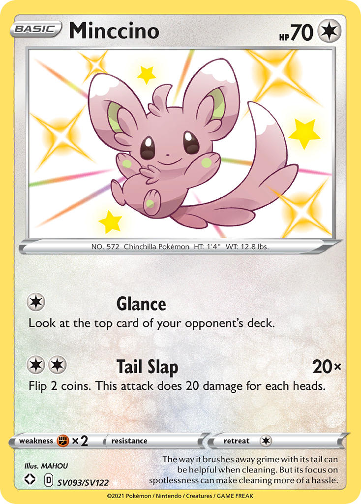 Minccino (SV093/SV122) [Sword & Shield: Shining Fates] | Galaxy Games LLC