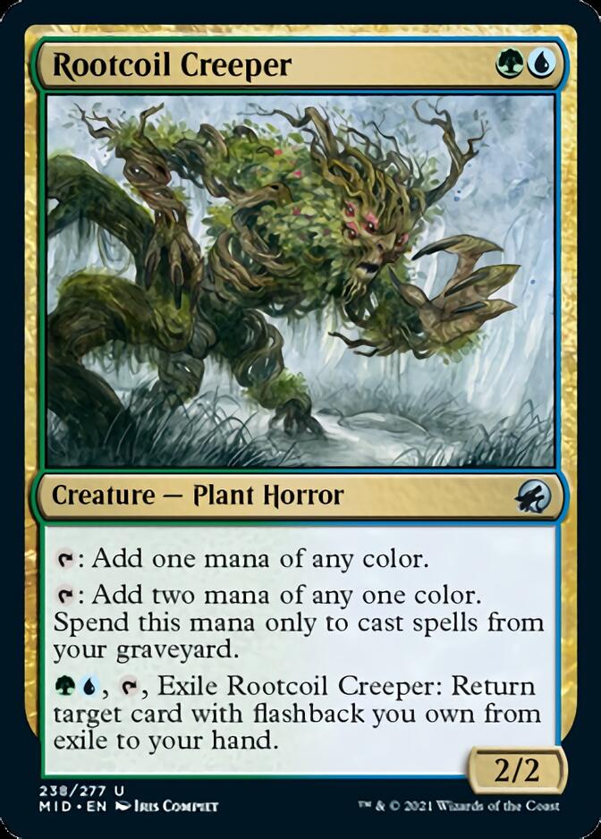 Rootcoil Creeper [Innistrad: Midnight Hunt] | Galaxy Games LLC