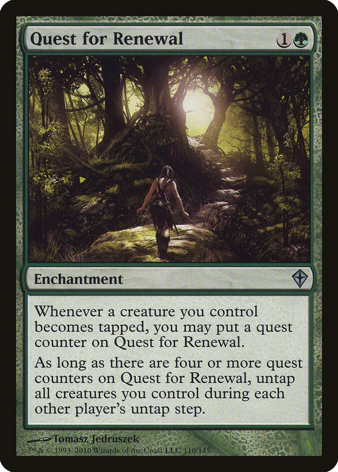 Quest for Renewal [Worldwake] | Galaxy Games LLC