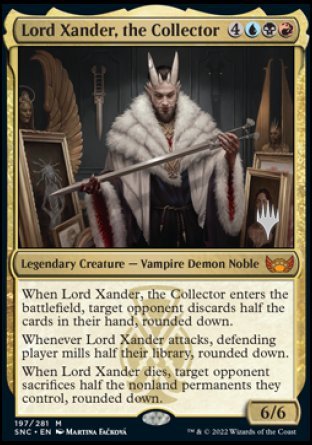 Lord Xander, the Collector (Promo Pack) [Streets of New Capenna Promos] | Galaxy Games LLC