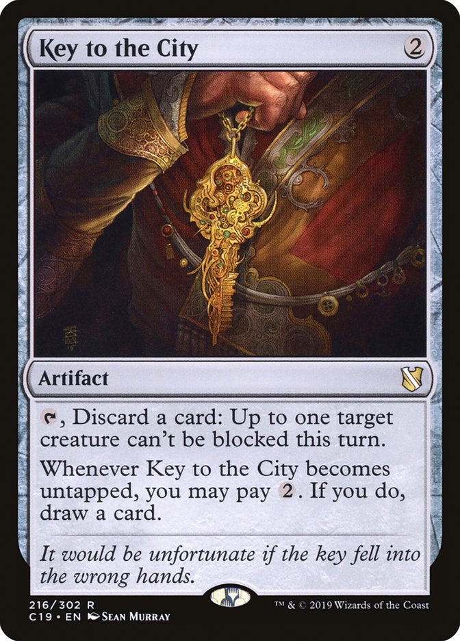 Key to the City [Commander 2019] | Galaxy Games LLC