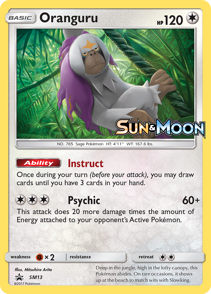 Oranguru (SM13) [Sun & Moon: Black Star Promos] | Galaxy Games LLC