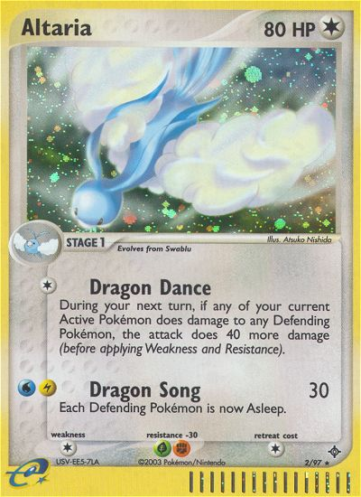 Altaria (2/97) [EX: Dragon] | Galaxy Games LLC