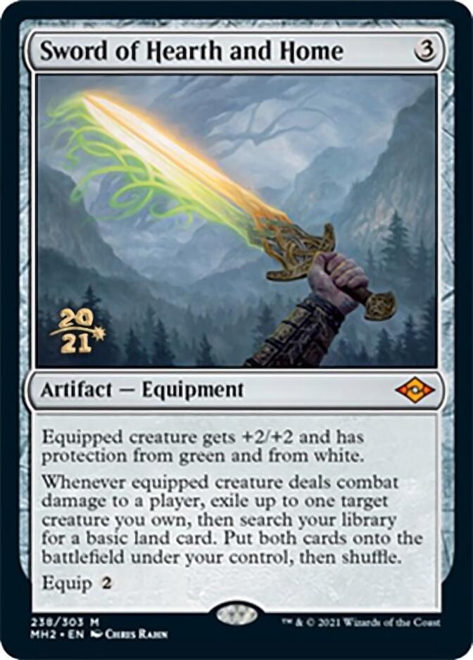 Sword of Hearth and Home [Modern Horizons 2 Prerelease Promos] | Galaxy Games LLC