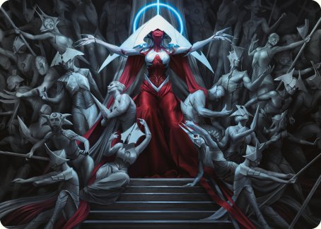 Elesh Norn, Mother of Machines Art Card [Phyrexia: All Will Be One Art Series] | Galaxy Games LLC