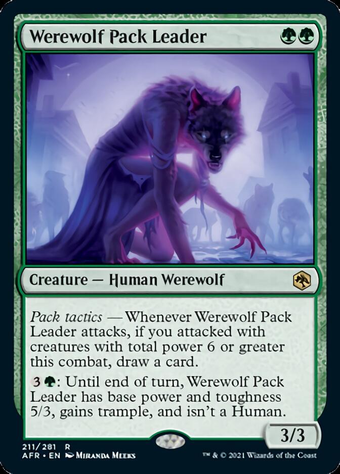 Werewolf Pack Leader [Dungeons & Dragons: Adventures in the Forgotten Realms] | Galaxy Games LLC