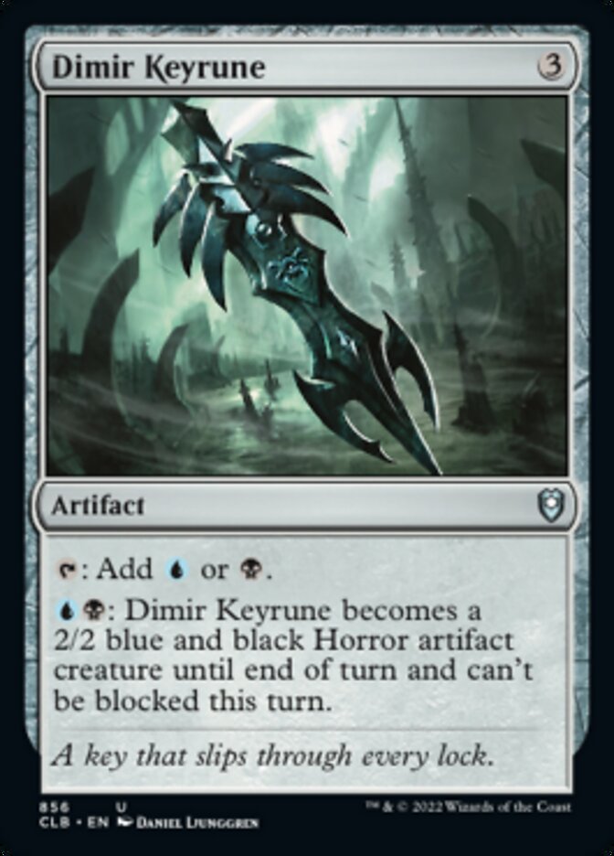 Dimir Keyrune [Commander Legends: Battle for Baldur's Gate] | Galaxy Games LLC