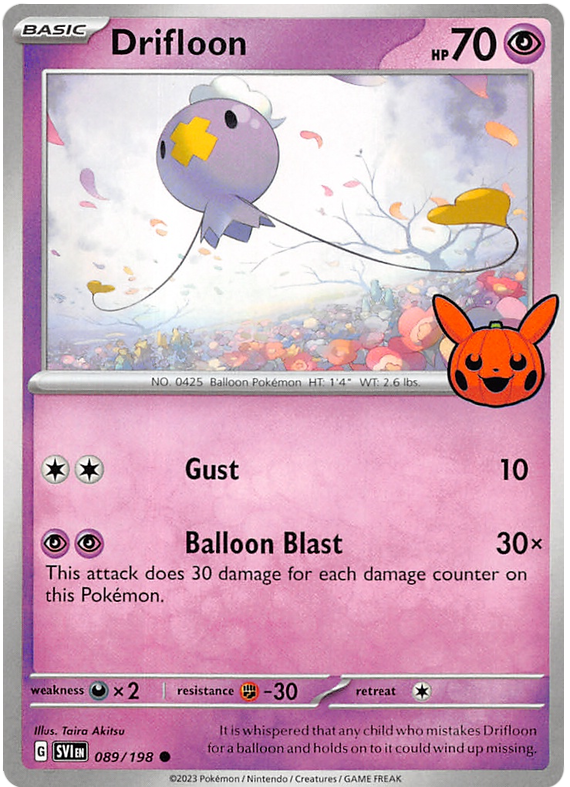 Drifloon (089/198) [Trick or Trade 2023] | Galaxy Games LLC