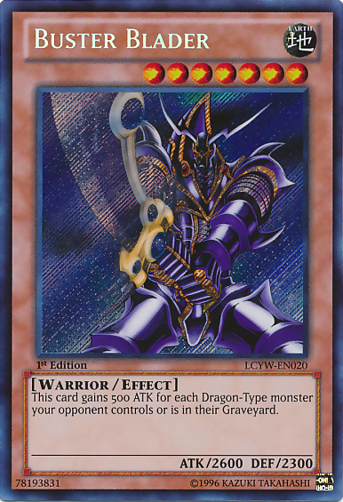 Buster Blader [LCYW-EN020] Secret Rare | Galaxy Games LLC