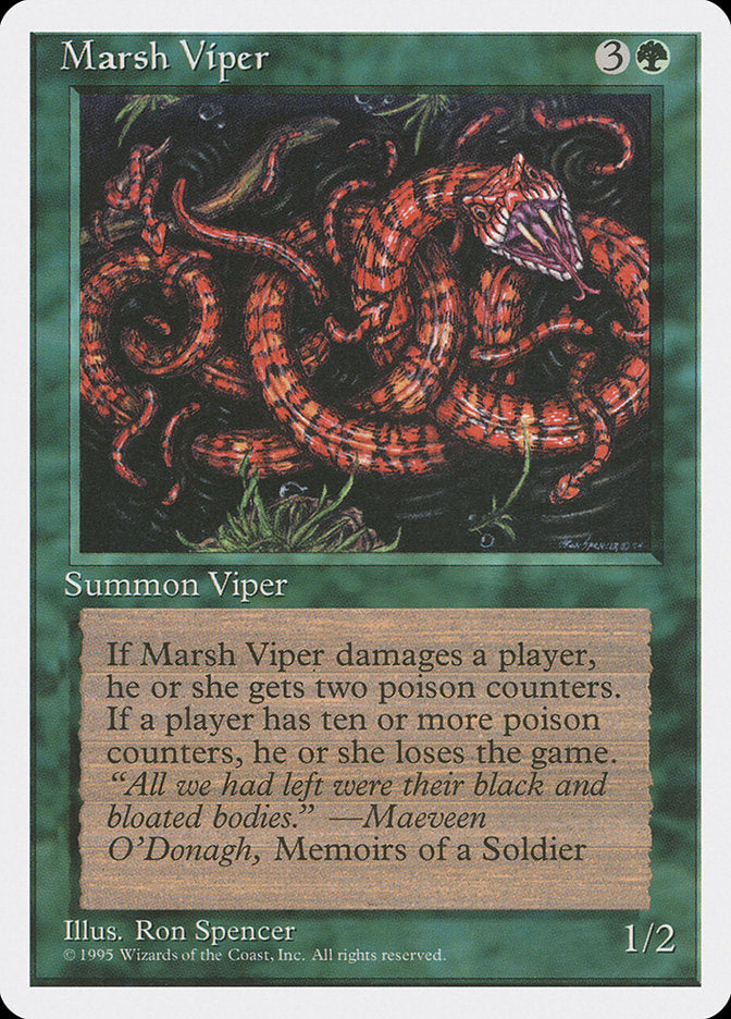 Marsh Viper [Fourth Edition] | Galaxy Games LLC