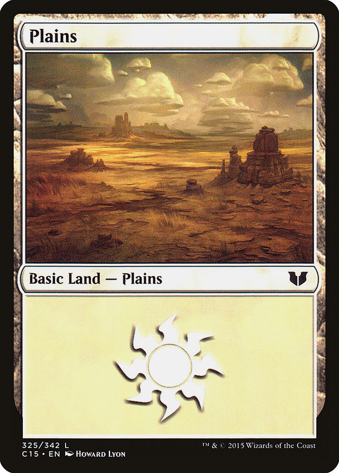 Plains (325) [Commander 2015] | Galaxy Games LLC