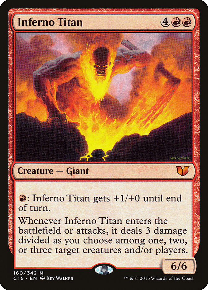 Inferno Titan [Commander 2015] | Galaxy Games LLC