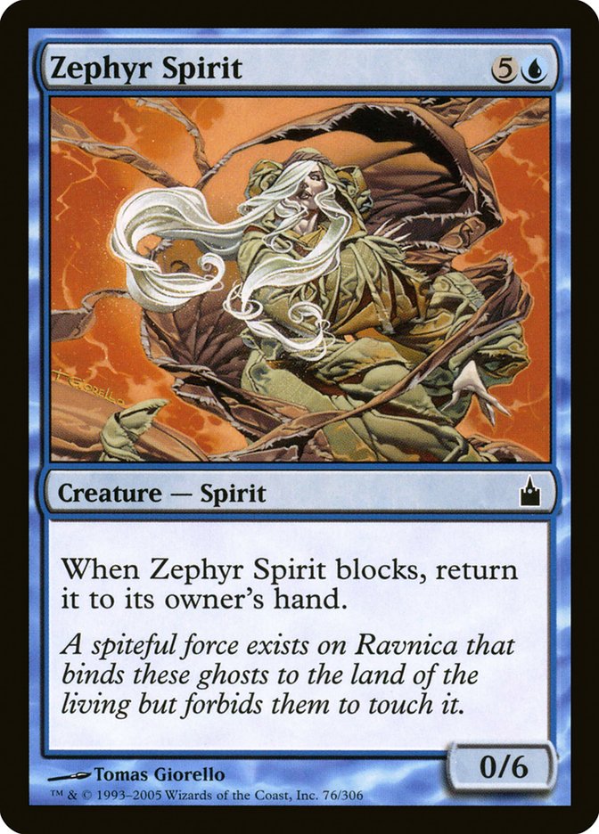 Zephyr Spirit [Ravnica: City of Guilds] | Galaxy Games LLC