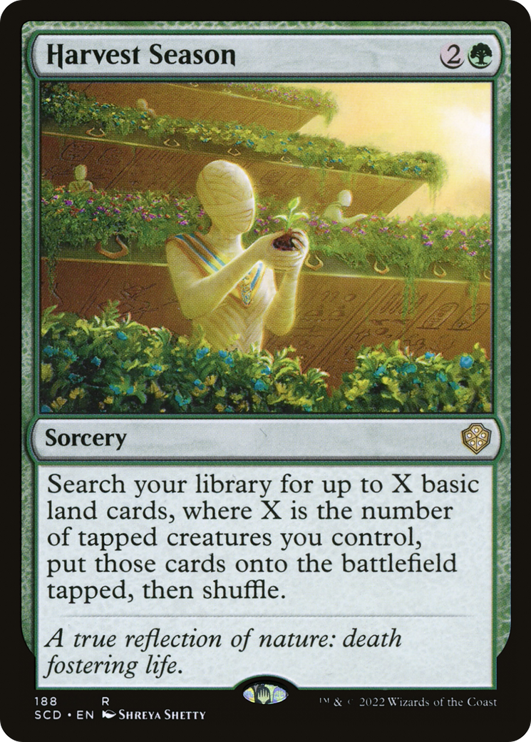 Harvest Season [Starter Commander Decks] | Galaxy Games LLC