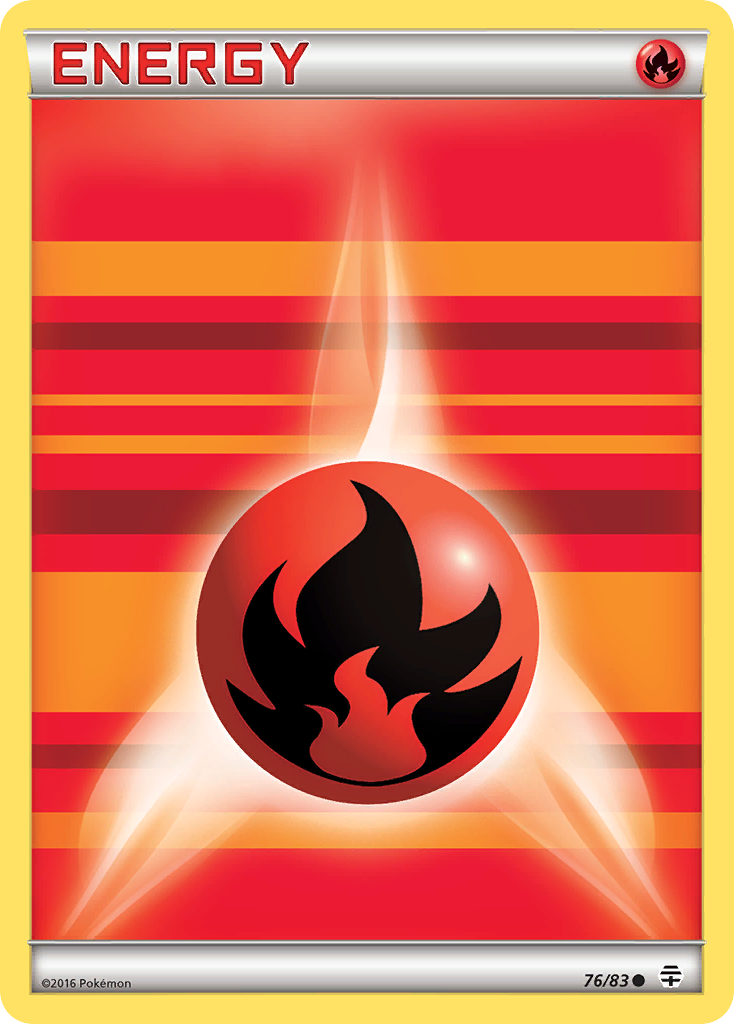 Fire Energy (76/83) [XY: Generations] | Galaxy Games LLC