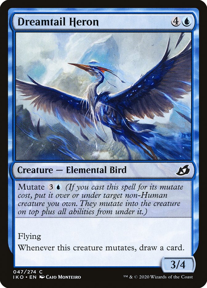 Dreamtail Heron [Ikoria: Lair of Behemoths] | Galaxy Games LLC